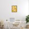 Stupell Industries Yellow Asymmetrical Shapes Framed Giclee Wall Art Design by June Erica Vess